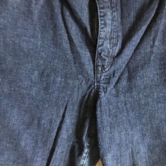 St. John’s Bay Jean Denim Bermuda Shorts Plus SZ 22 cuffed women’s - Picture 5 of 5